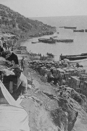 A View Of One Of The Anzac Landing Places
