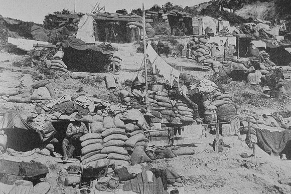 Dug-Outs At Gaba Tepe