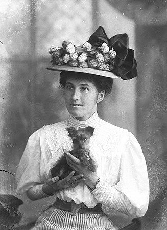Miss Marston And Dog