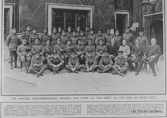 Inns Of Court Officers NCOs The Sphere