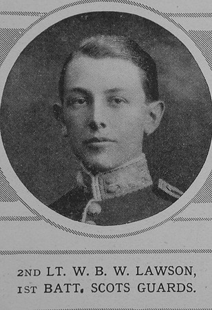 Lawson W B W 2nd Lt 1st Scots Guards The Illustrated London News 14th Nov 1914