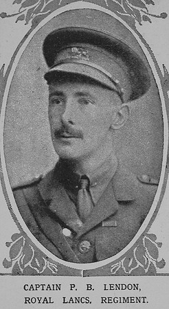 Lendon P B Captain Loyal North Lancs Regiment The Illustrated London News 21st Nov 1914