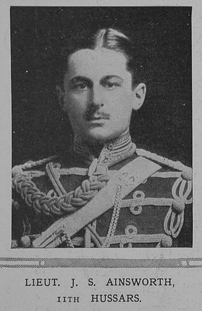 Ainsworth J S Lt 11th Hussars The Illustrated London News 31st Oct 1914