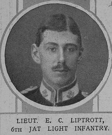 Liptrott E C Lt Indian Army The Illustrated London News 12th Dec 1914