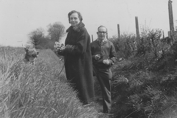 Primrosing (Picking Primroses) Canwick Lincolnshire Spring 1960