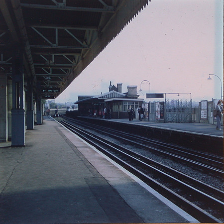 Putney Bridge Station 1970s