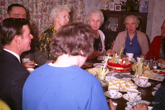 Christmas Tea 1950s