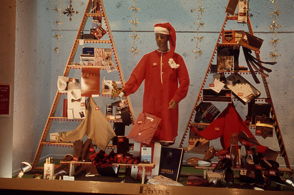 A Mens Gift Display In Binns Department Store, Newcastle upon Tyne 1966