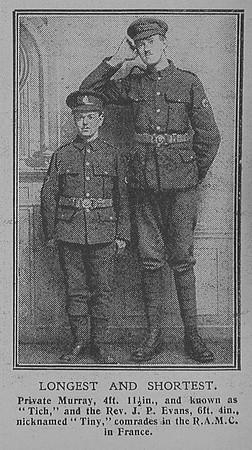 Evans J P Pte RAMC Graphic The Graphic