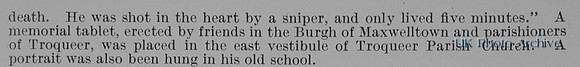 MacKenzie J Pte VC 8185 2nd Scots Guards Obit Part 2
