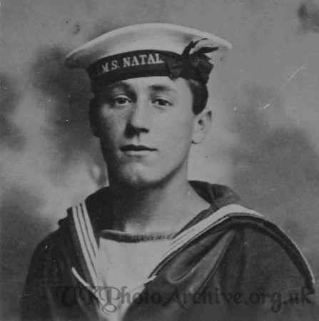 Wyard J E AB HMS Natal Royal Navy Croydon Roll Of Honour
