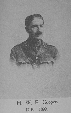 Cooper H W F 2nd Lt 7th Royal Fusiliers