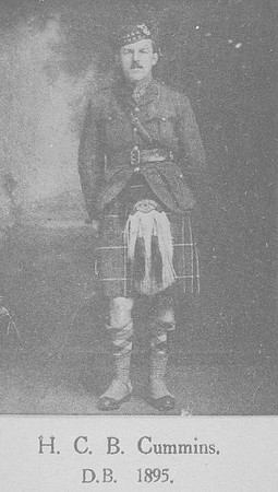 Cummins H C B Captain 9th Seaforth Highlanders