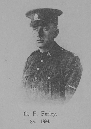 Furley G F Pte 808603 31st Canadian Infantry