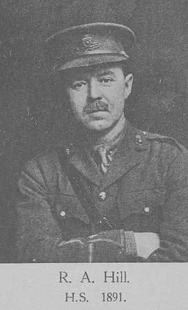 Hill R A Lt Royal Garrison Artillery