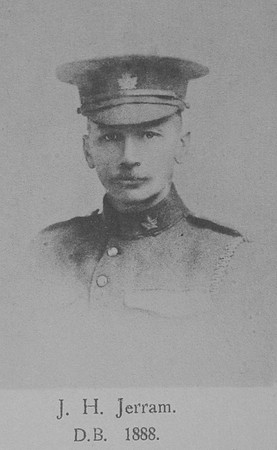 Jerram J H Pte 442409 54th Canadian Infantry