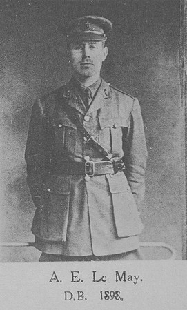 Le May A E Lt Royal Field Artillery