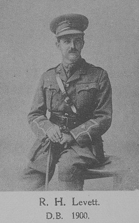 Levett R H 2nd Lt Royal West Kent Regiment