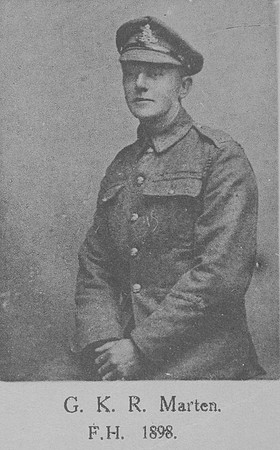 Marten G K R Gnr Royal Garrison Artillery