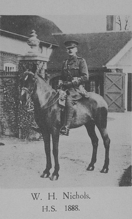 Nichols W H Major 8th Somerset Light Infantry