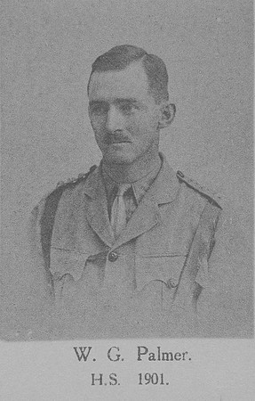 Palmer W G Captain Royal Flying Corps