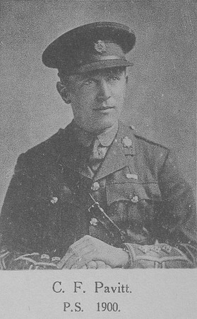 Pavitt C F Captain MC Army Service Corps