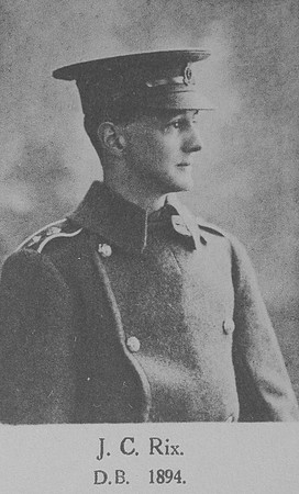 Rix J C Captain Royal Army Medical Corps