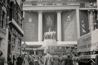 Selfridges Decorated For The Queens Coronation 1953