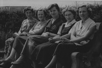 Staff At British Enka Aintree Liverpool 1950s