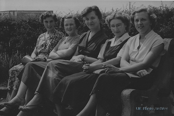 Staff At British Enka Aintree Liverpool 1950s