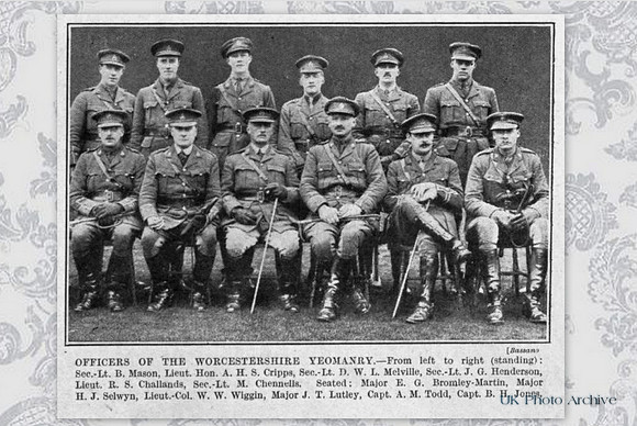 Worcestershire Yeomanry Officers The War Illustrated Vol 10