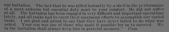 Worssam L H Pte 1915 Honourable Artillery Company Obit Part 2 De Ruvignys Roll Of Honour Vol 3