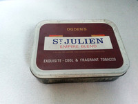 Vintage Ogden's St Julien Empire Blend Tobacco Tin