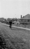 A Man Cycling 1920s