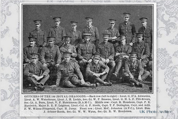 1st Royal Dragoons Officers