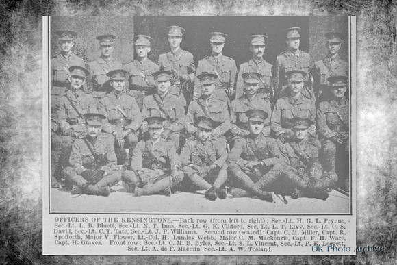 London Regiment 13th Battalion Officers