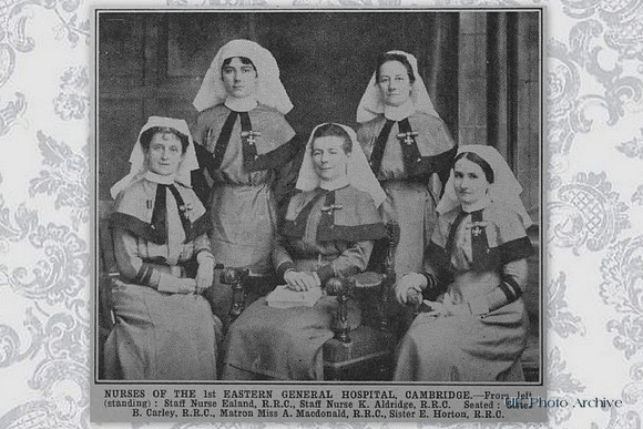 Nurses Of The 1st Eastern General Hospital Cambridge