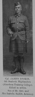 Baikie J Cpl 241527 5th Seaforth Highlanders The Sword Of The North Highland Memories Of The Great War - Dugald MacEchern