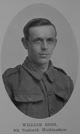Begg W Pte 8th Seaforth Highlanders The Sword Of The North Highland Memories Of The Great War - Dugald MacEchern