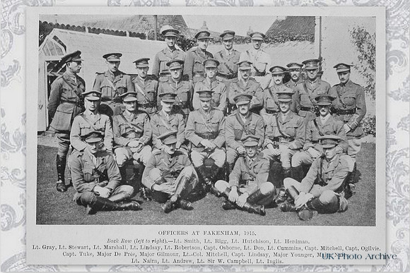 Fife And Forfar Yeomanry Officers