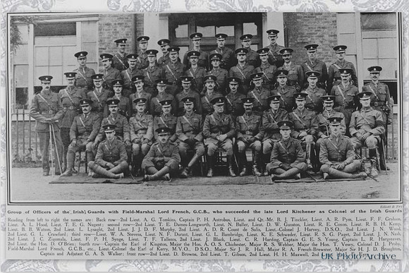 Irish Guards Officers The Sphere