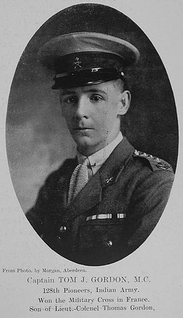 Gordon T J Captain MC Indian Army The Sword Of The North Highland Memories Of The Great War - Dugald MacEchern