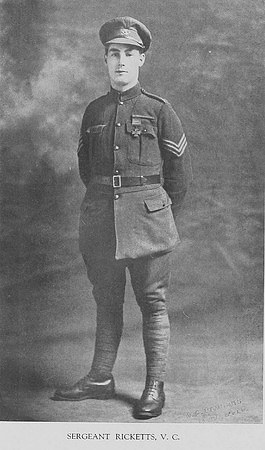 Ricketts T Sergt VC 1st Newfoundland Regiment The First Five Hundred