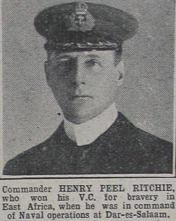 Ritchie H P Comm VC RN The War Illustrated 8th May 1915