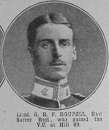 Roupell G R P Lt VC East Surrey Regt The War Illustrated 10th July 1915