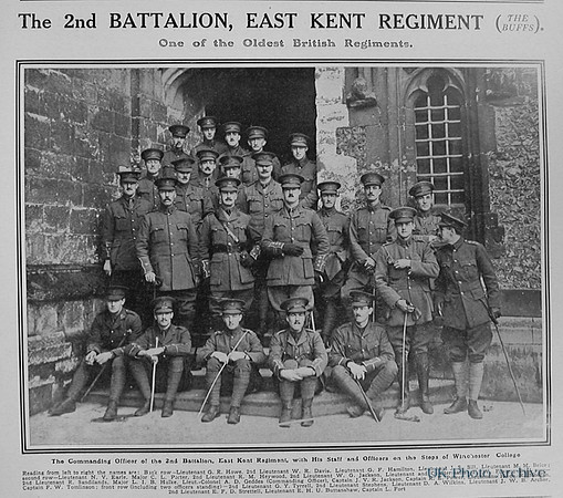 East Kent Regiment 2nd Btn Officers The Sphere