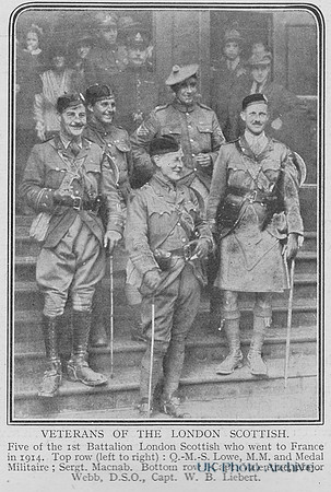 London Regiment 14th Battalion Veterans