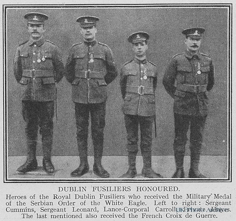 Royal Dubin Fusiliers Decorated