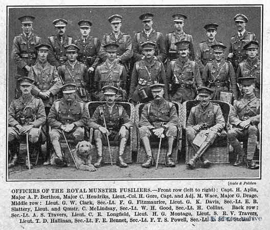 Royal Munster Fusiliers Unknown Battalion Officers