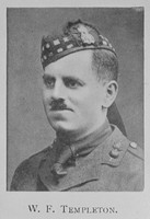 Templeton W F Captain 4th Royal Scots Fusiliers